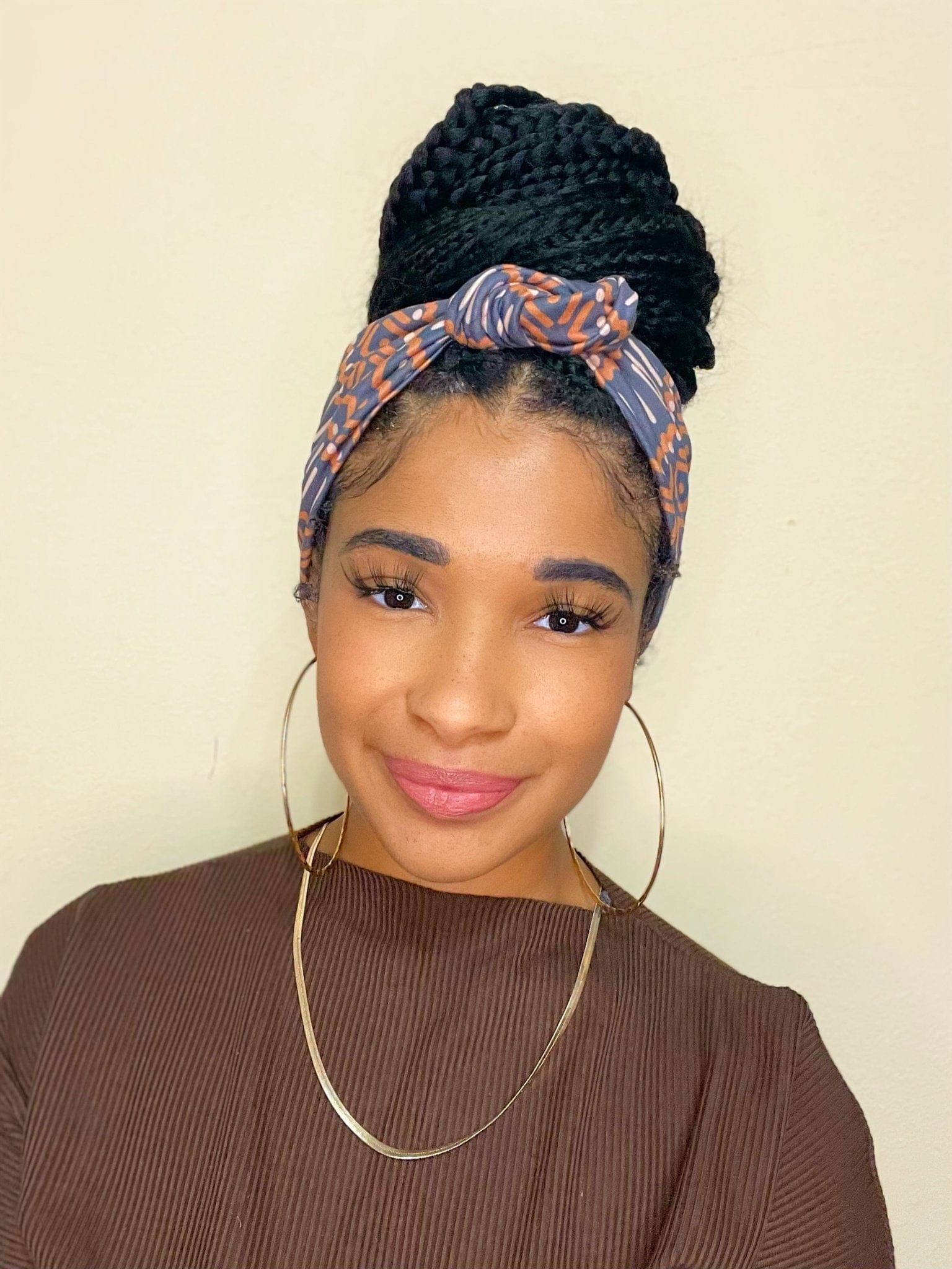 Kente Print Knot Your Average Headbands - Shop Sweet EMbraCe