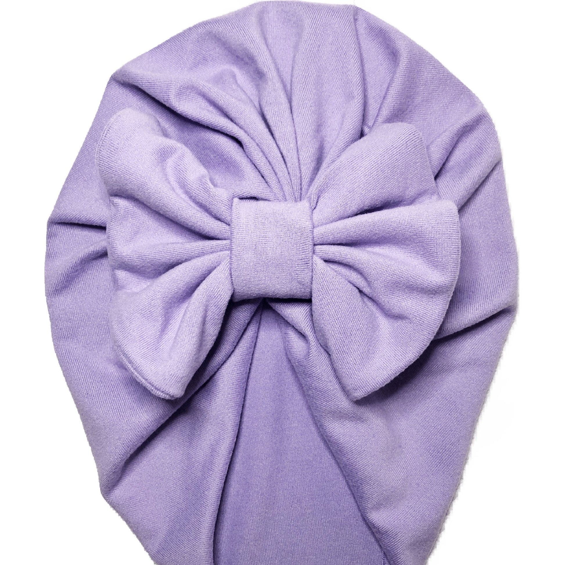 Lavender Bow-utiful Turban - Shop Sweet EMbraCe