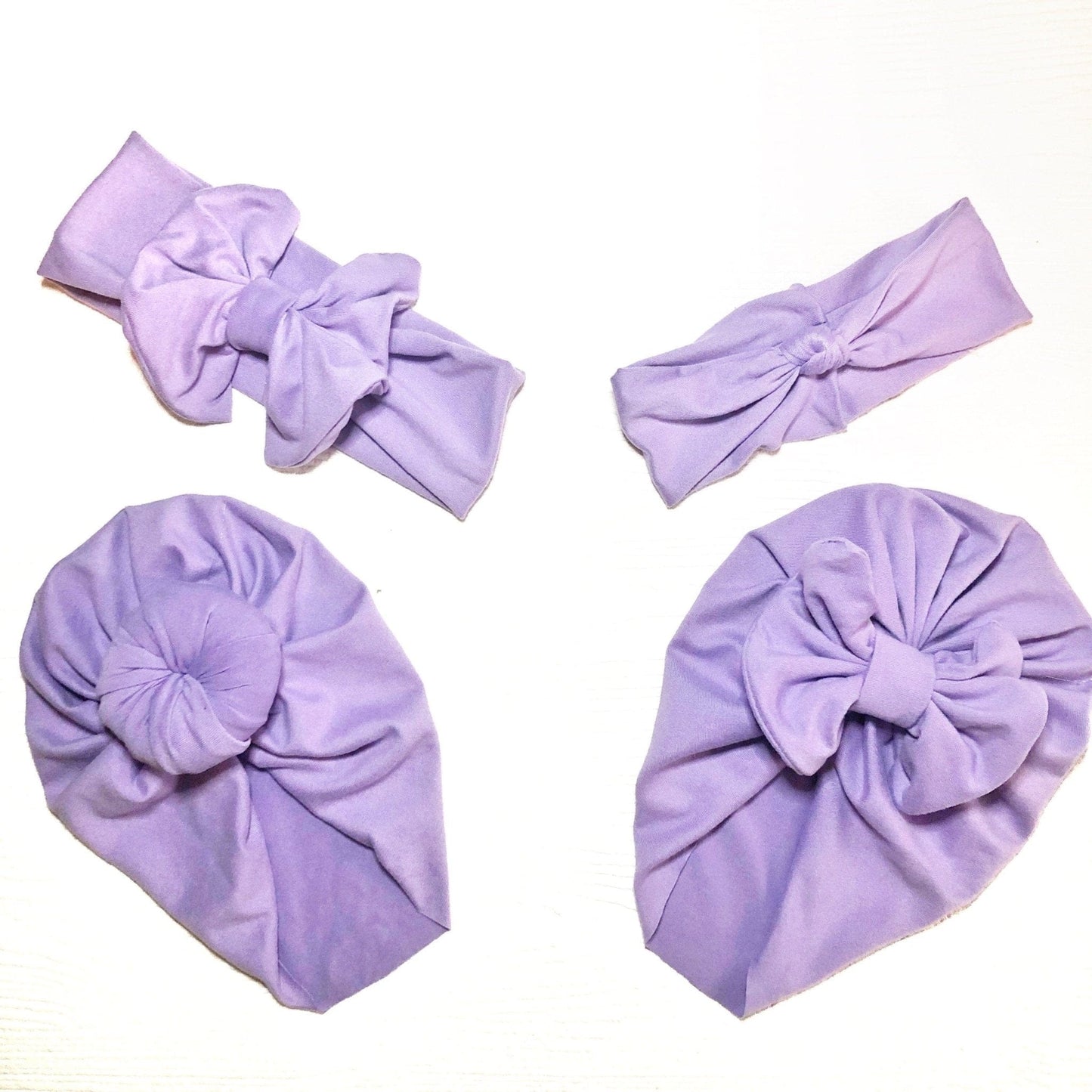 Lavender Bow-utiful Turban - Shop Sweet EMbraCe