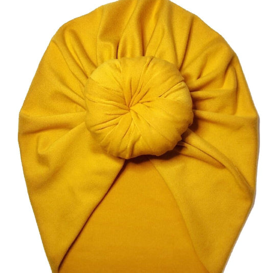 Mustard Turban - Shop Sweet EMbraCe