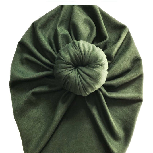 Olive Green Turban - Shop Sweet EMbraCe
