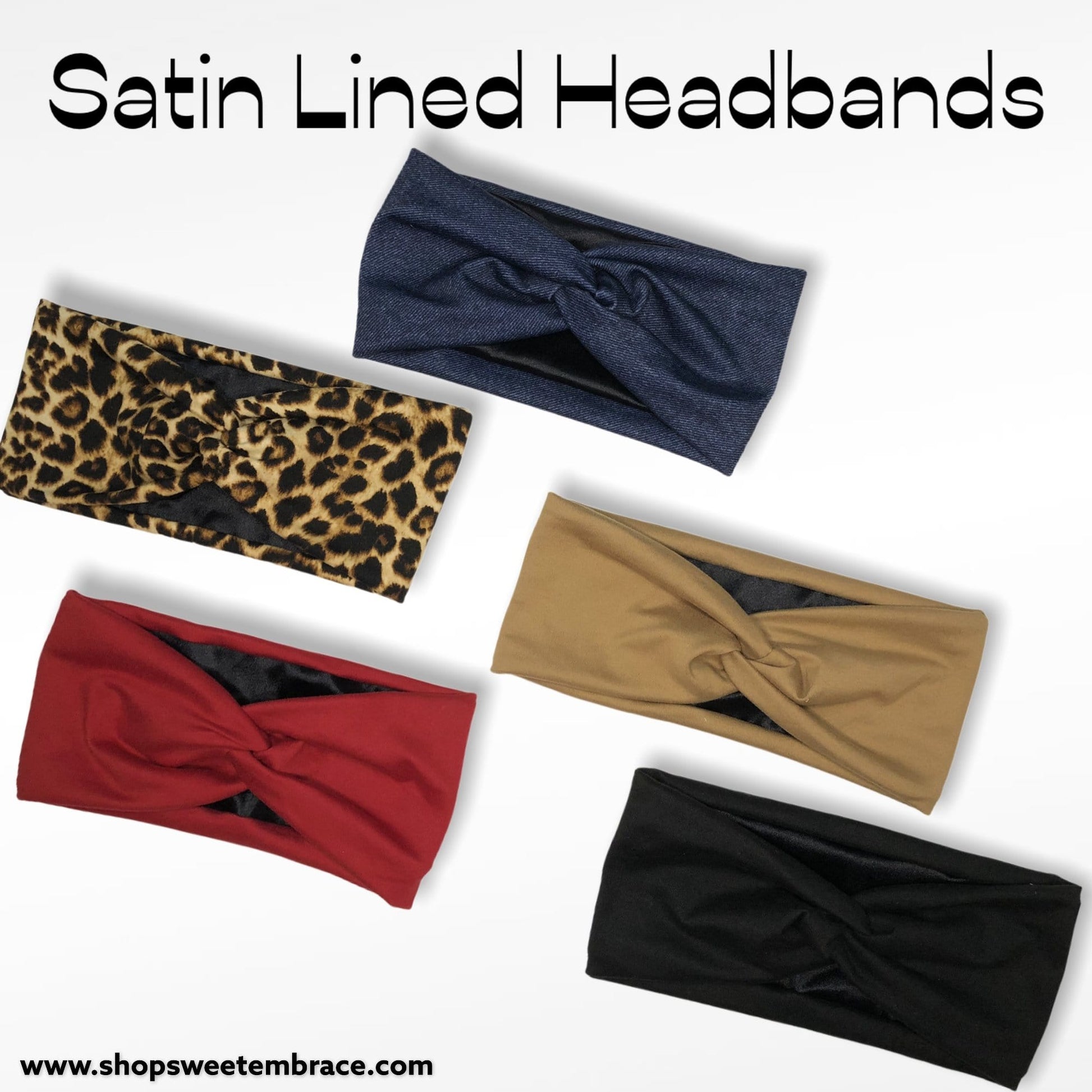 Satin Lined Faux Turban Headband - Shop Sweet EMbraCe